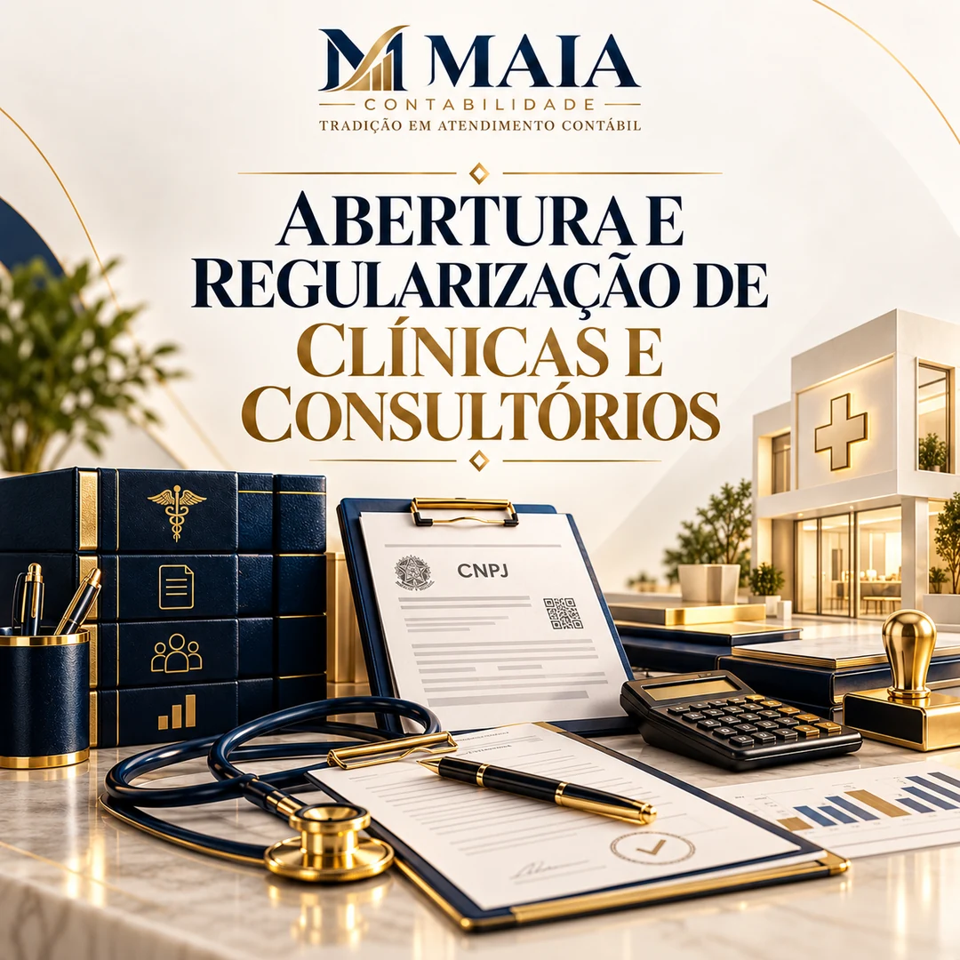 Arte do serviço Abertura e Regularização de Clínicas e Consultórios